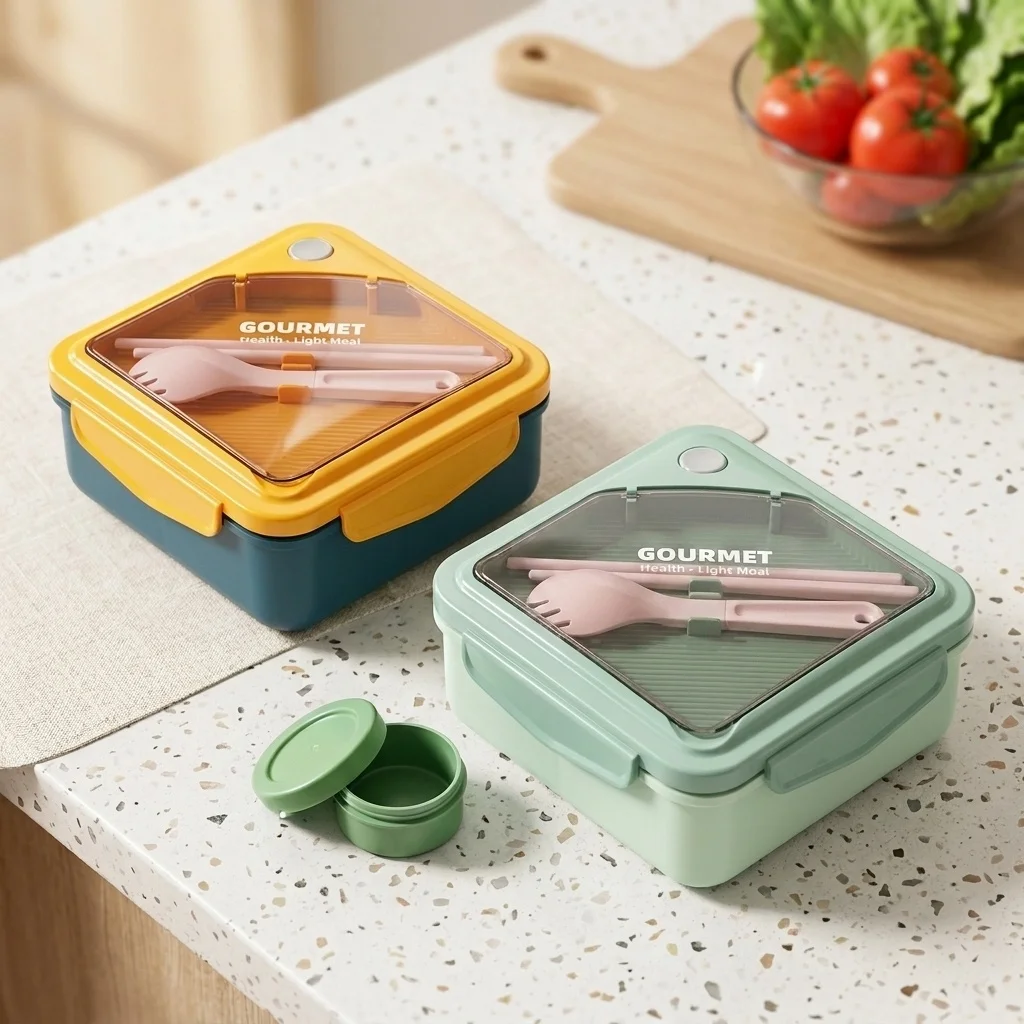 밀폐형 플라스틱 도시락통, 2칸 분리형, 전자레인지 사 - Meal Prep Or Prep Meal 리뷰 및 가격