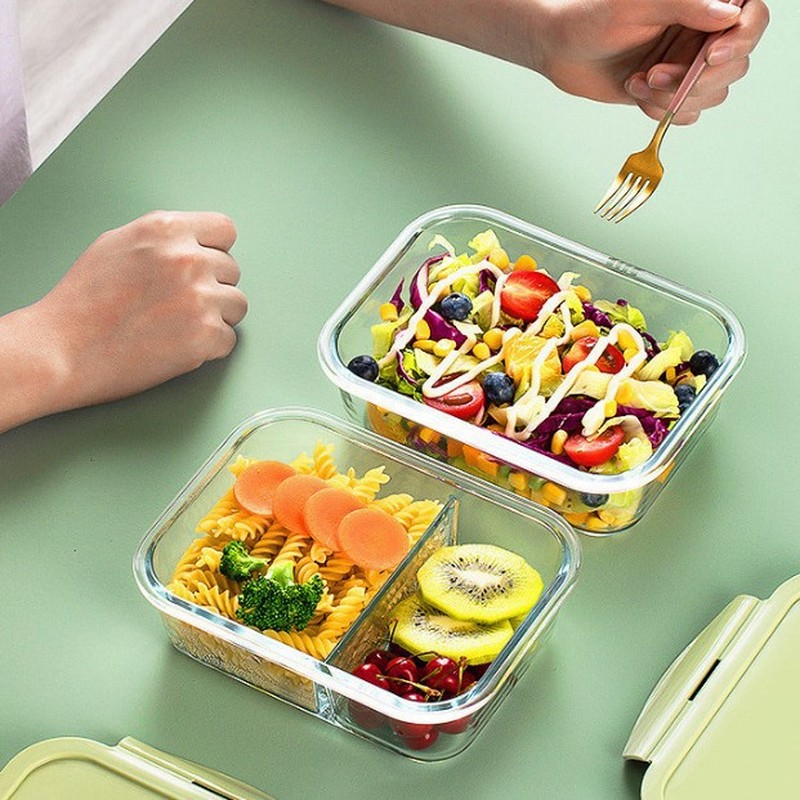 홈키친 미니멀리스트 유리 도시락 전자레인지 사용 가능  - Meal Prep Bowl 리뷰 및 가격