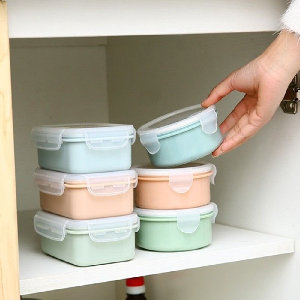 5PCS 휴대용 직사각형 모양 휴대용 도시락 상자 블루 - Meal Prep Kitchen 리뷰 및 가격
