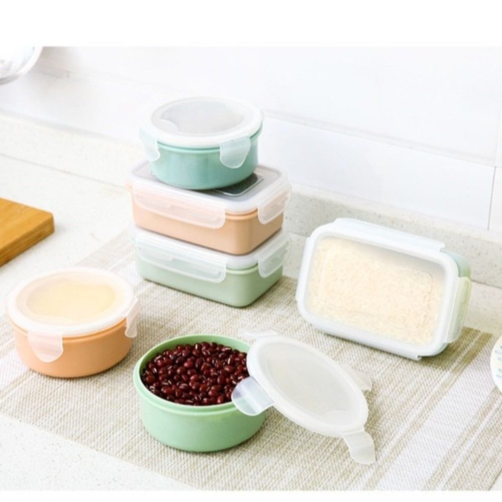 5PCS 휴대용 직사각형 모양 휴대용 도시락 상자 블루 - Meal Prep Kitchen 리뷰 및 가격